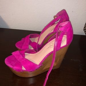 Jessica Simpson wedges